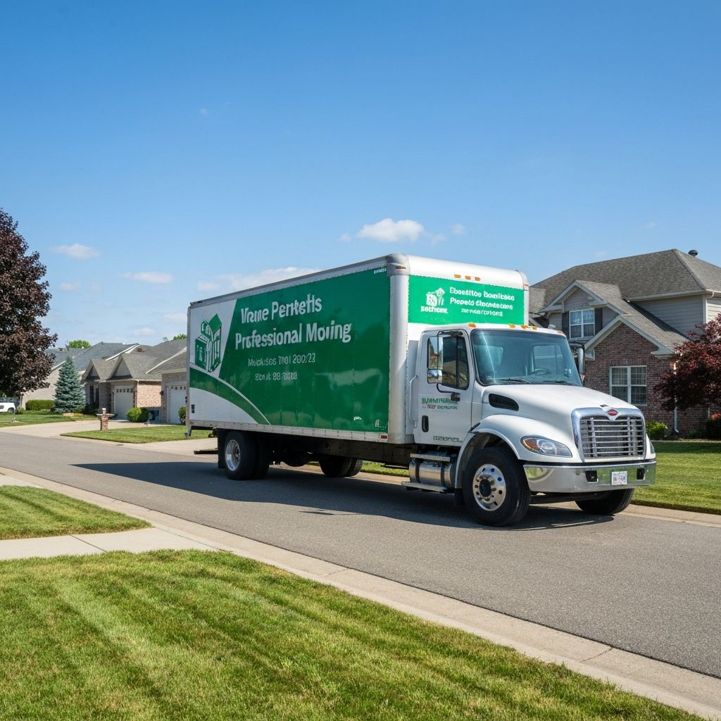 FAST LOCAL MOVERS Moving Truck